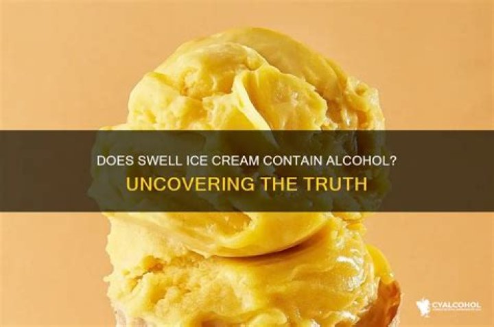 Does the ice cream have alcohol?