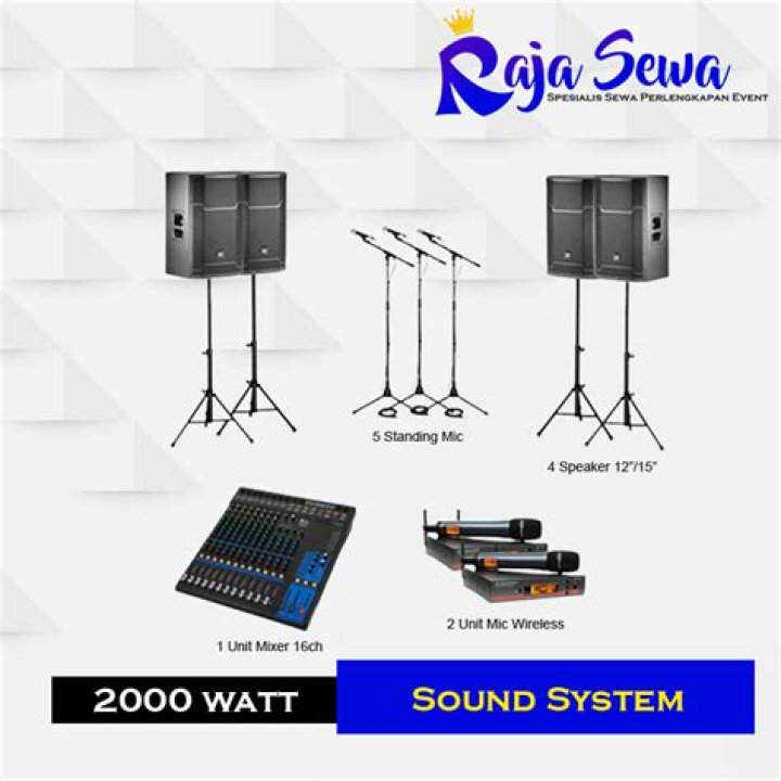 How big is a 22, 000 watt sound system?