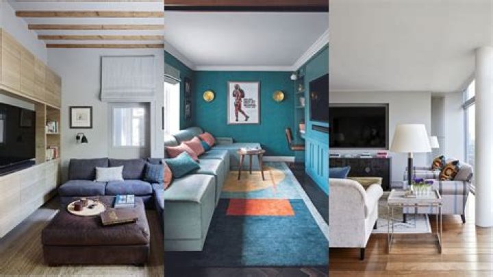 How big is the average living room in the United States?