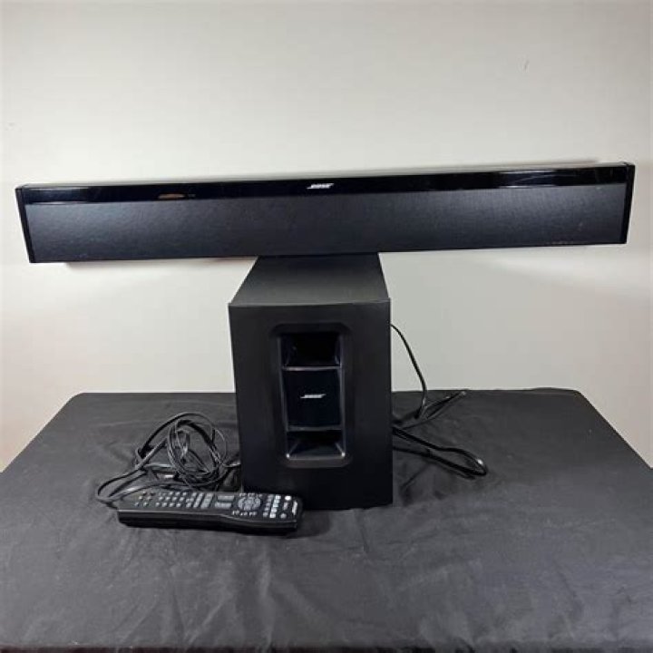 How big is the Bose CineMate 1 SR?