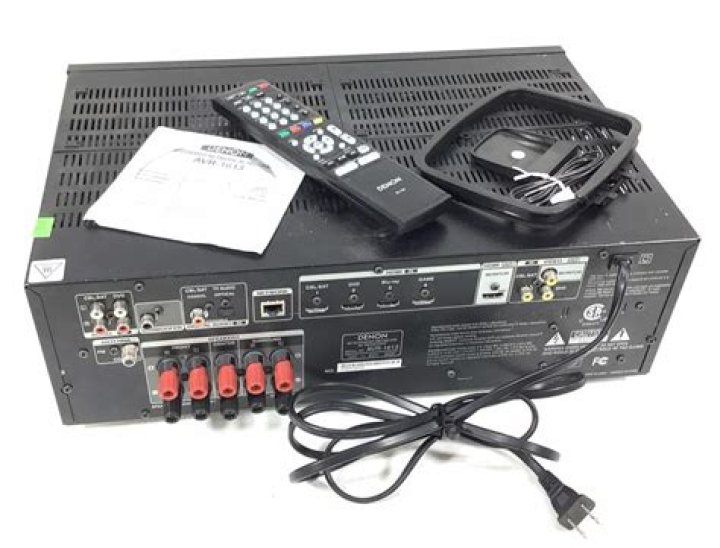 How big is the Denon avr-1613 AV receiver?