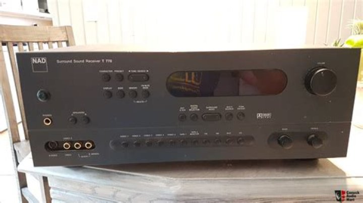 How big is the NAD T770 surround sound receiver?