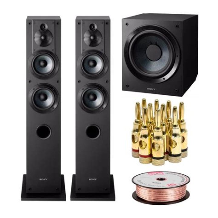 How big is the Sony sscs3 floor standing speaker?