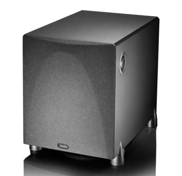 How big is the subwoofer on the definitive procinema 600?