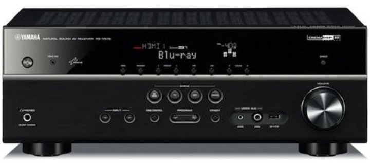 How big is the Yamaha rx-v775wa AV receiver?