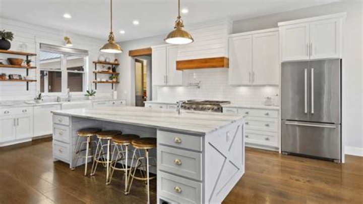 How big should a kitchen island be UK?