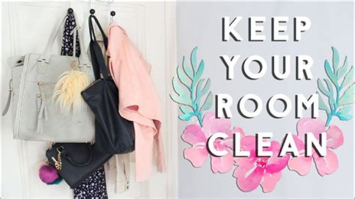 How can I keep my room clean and organized?