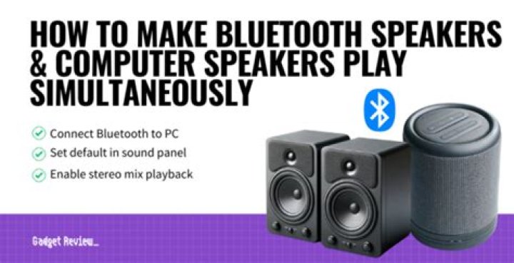 How can I make my Mac speakers and Bluetooth speakers play simultaneously?