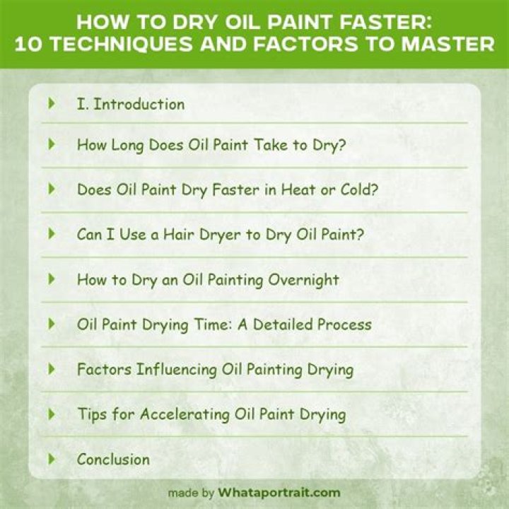 How can you make latex paint dry faster?
