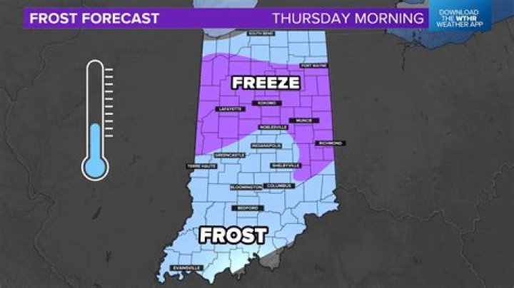 How deep is the frost line in Dayton Ohio?