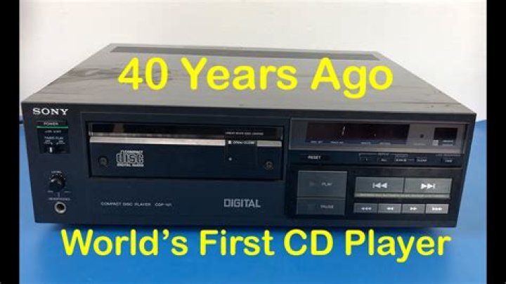 How did Sony come up with the CD player?