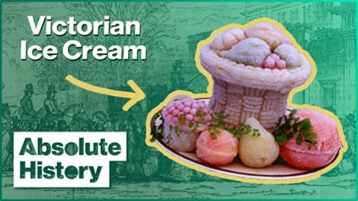 How did the Victorians get their ice cream?