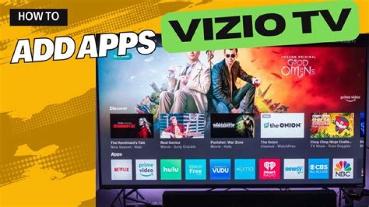 How do I add apps to my Vizio Smart TV that are not listed?