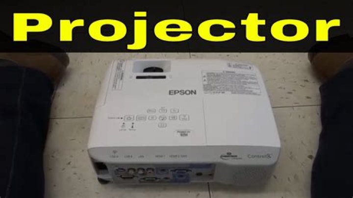 How do I adjust the screen size on my Epson projector?