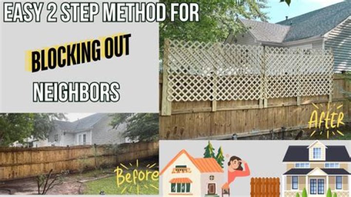 How do I block my neighbors bamboo?