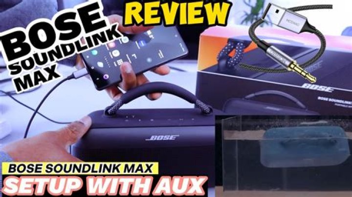 How do I change my Bose AUX cord?