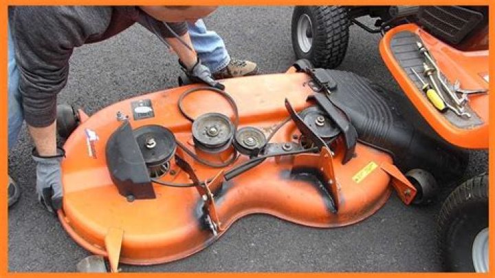 How do I change the belt on my MTD riding mower?