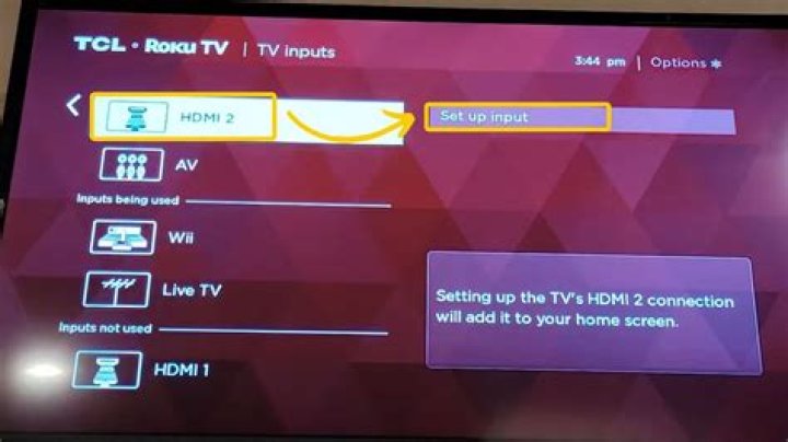 How do I change the HDMI input on my Roku?