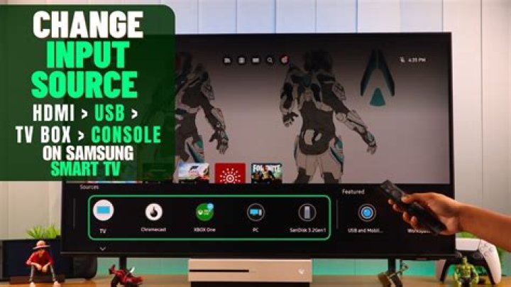 How do I change the source on my TV?