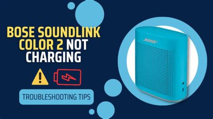 How do I charge my Bose Soundlink color 2?