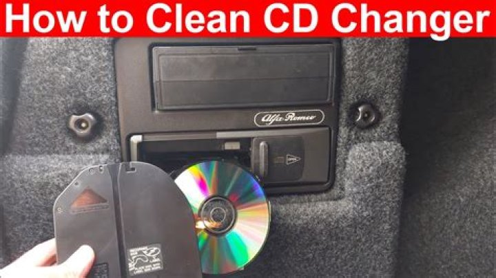 How do I clean my car CD player?