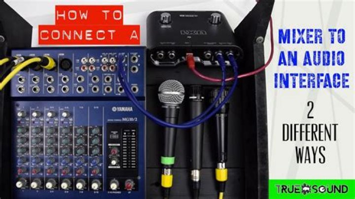 How do I connect active speakers to my mixer?