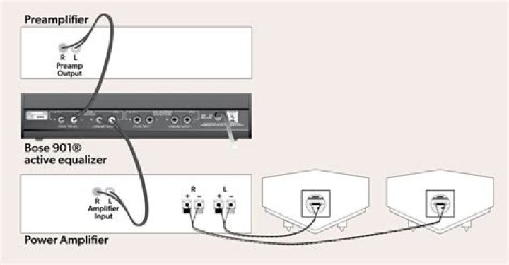 How do I connect my Bose 901 Series VI equalizer?