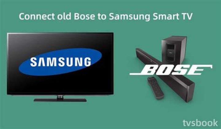 How do I connect my Bose to my Samsung Smart TV?