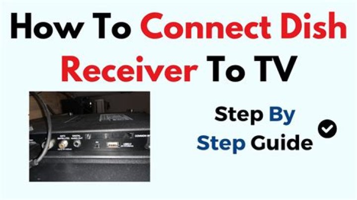 How do I connect my dish to my Sony TV?