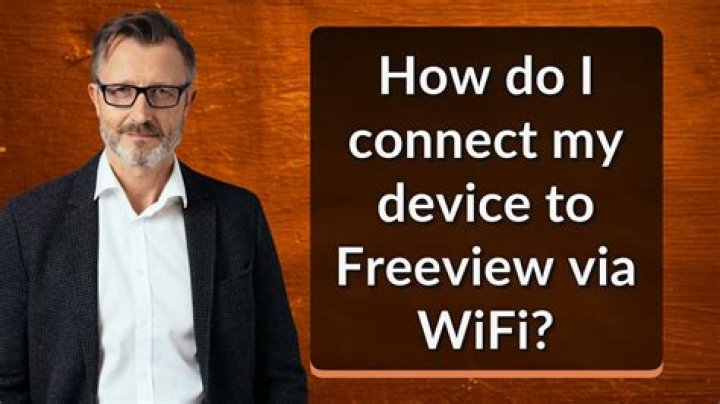 How do I connect my Freeview TV to the Internet?