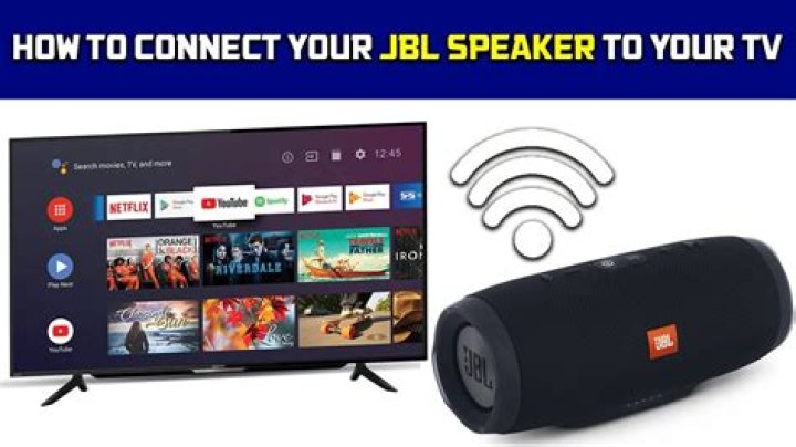 How do I connect my JBL speaker to my LG TV?