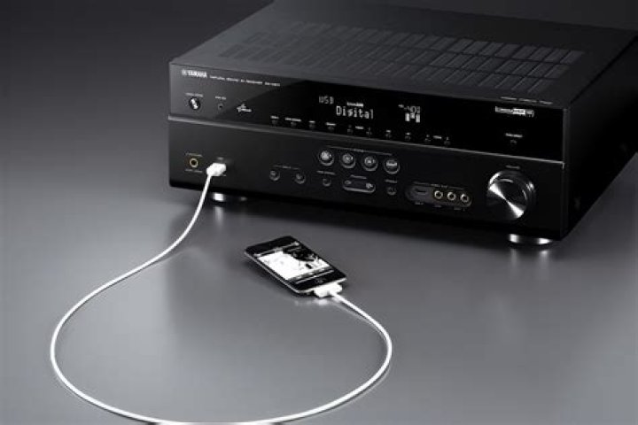 How do I connect my phone to my AV Receiver?