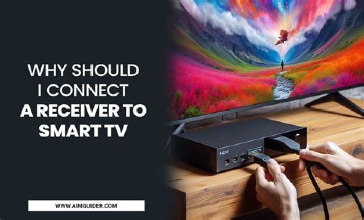 How do I connect my RCA receiver to my Smart TV?