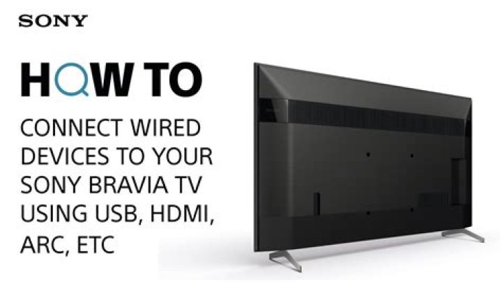 How do I connect my RCA to Sony Bravia?