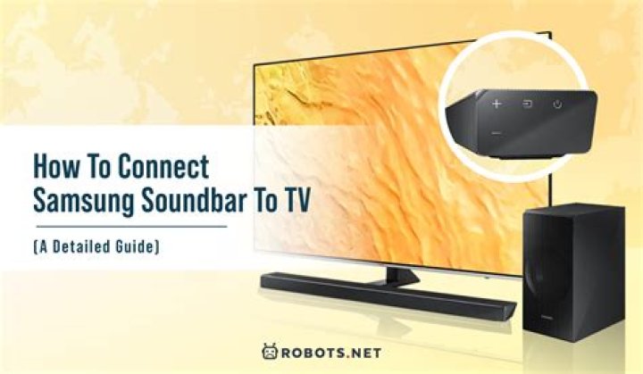 How do I connect my Samsung curved soundbar to my TV?
