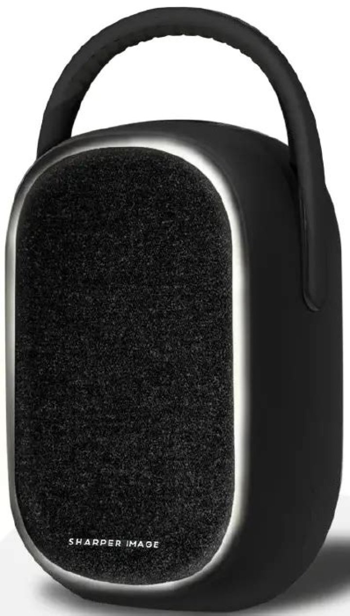 How do I connect my Sharper Image wireless speaker?