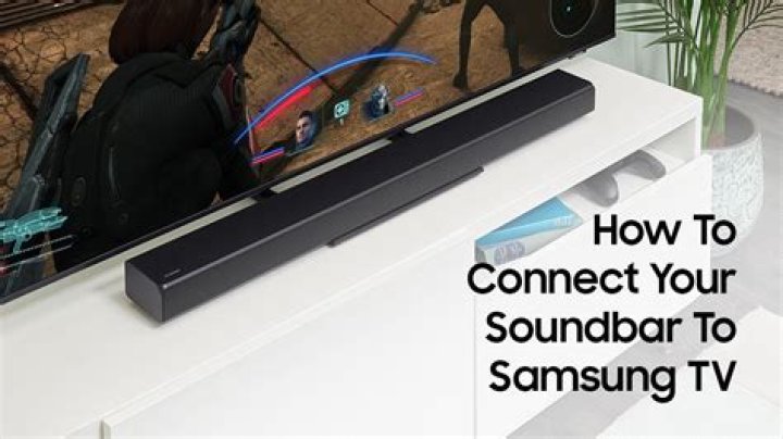 How do I connect my soundbar to my Samsung Series 6?