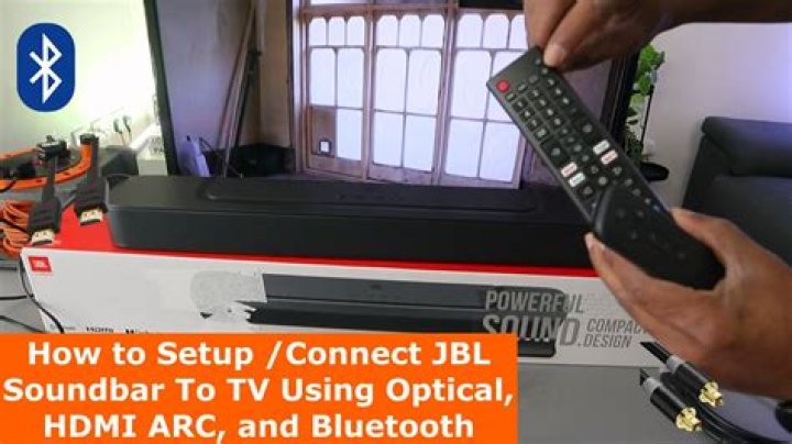 How do I connect my subwoofer to my JBL bar?