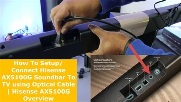 How do I connect my TaoTronics soundbar?