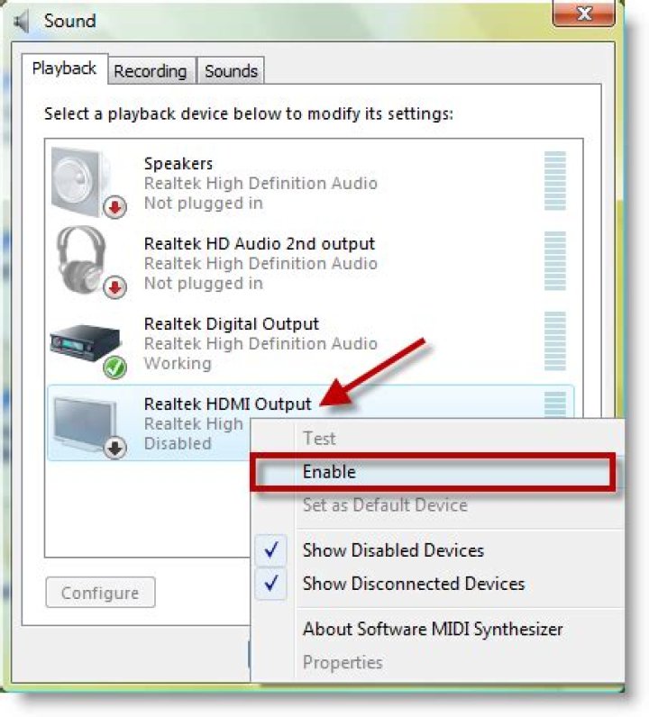 How do I enable HDMI audio in BIOS?