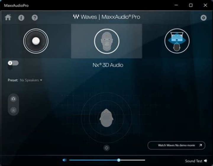 How do I enable MaxxAudio Pro on my Dell?