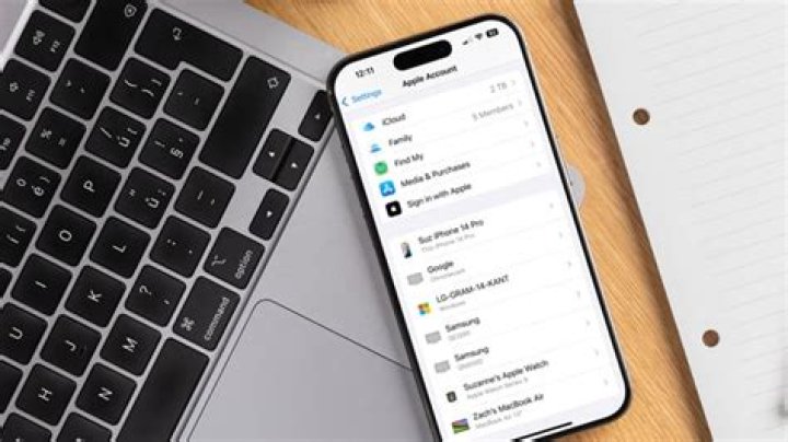 How do I find linked devices on my iPhone?