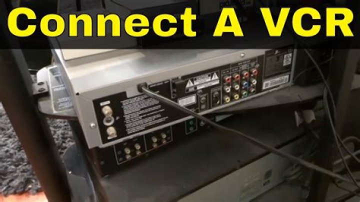 How do I find the VCR on my TV?