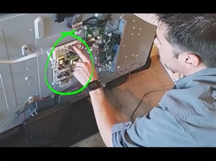 How do I fix my LG TV after power surge?