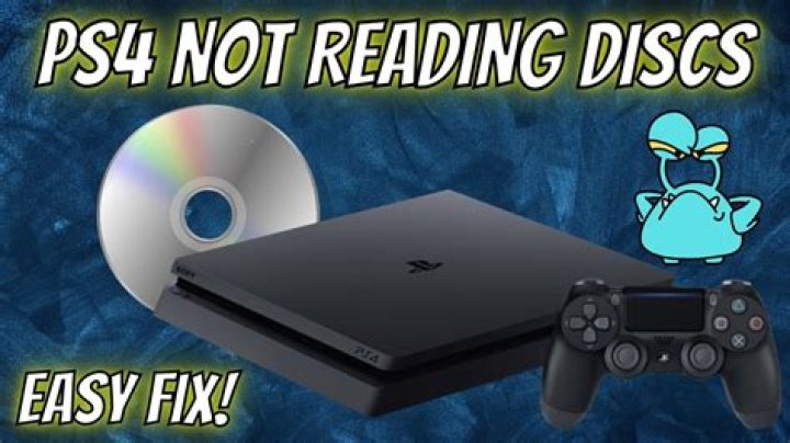 How do I fix my PS4 not taking discs?