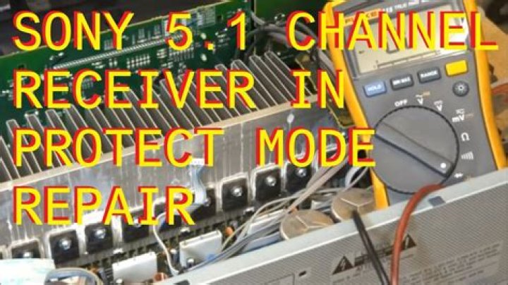 How do I fix my receiver in protect mode?