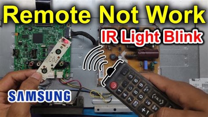 How do I fix my Samsung TV remote sensor?