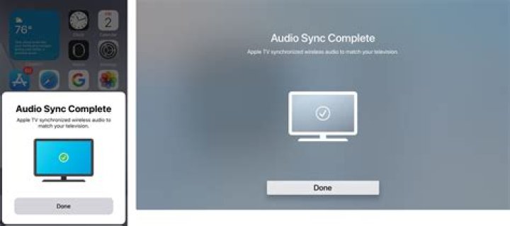 How do I fix the audio sync on my TV?