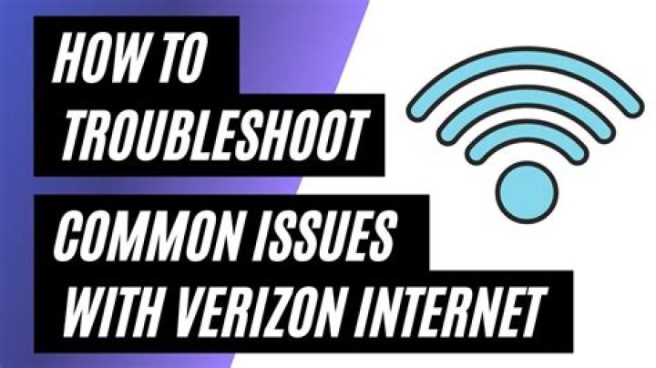 How do I fix Verizon network issues?