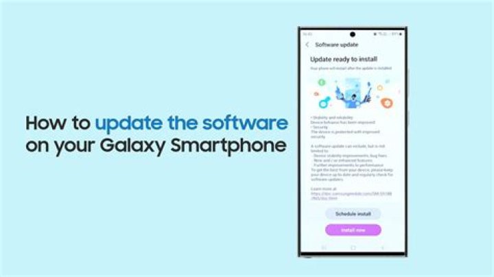How do I force a software update on my Samsung?